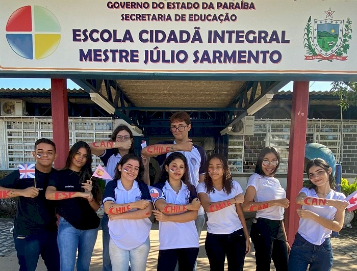 Alunos da ECI Mestre Júlio Sarmento foram selecionados para intercâmbio ...