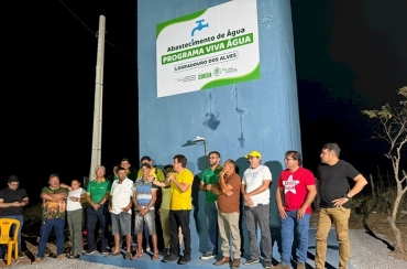 Prefeitura de Sousa entrega sistema de abastecimento de água à comunidade Logradouro dos Alves