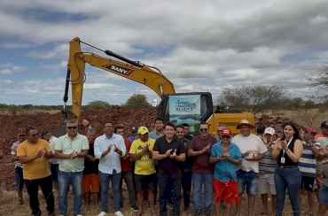 Abel Sales acompanha início do programa Mais Açudes e reforça apoio à zona rural de Sousa