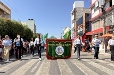 Sousa celebra o 7 de Setembro com tradicional Desfile Cívico da Independência