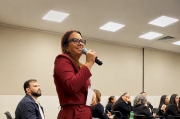 Secretária de Saúde de Sousa, Jucemara Oliveira, participa de encontro no Hospital Sírio-Libanês pelo Projeto ESPIE
