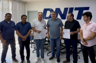 DNIT autoriza obra de bifurcação no Núcleo Habitacional I por meio de articulação do deputado Lindolfo Pires