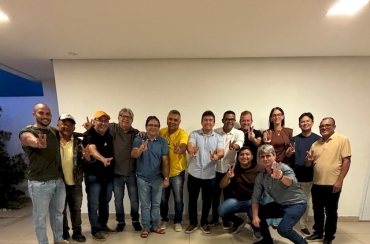 Em reunião liderada por Helder e Tyrone, vereadores reafirmam apoio unânime a Abel Sales para presidir a Câmara de Sousa