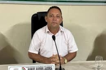 Vereador Samuel Guedes solicita construção de quebra-molas em frente a escola em São José da Lagoa Tapada