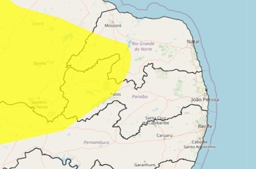 Inmet alerta para clima extremamente seco em mais de 100 cidades da Paraíba