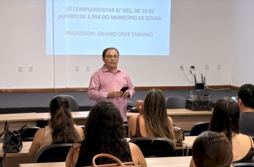 Prefeitura de Sousa promove oficina sobre procedimentos administrativos disciplinares para servidores municipais