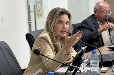 Vereadora Johanna Estrela destaca pavimentação do Distrito Industrial de Sousa após ter apresentado requerimento para a obra