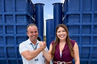 Prefeita interina, Amanda Silveira, visita ETA no Núcleo II e reforça compromisso com da gestão Helder com a segurança hídrica de Sousa