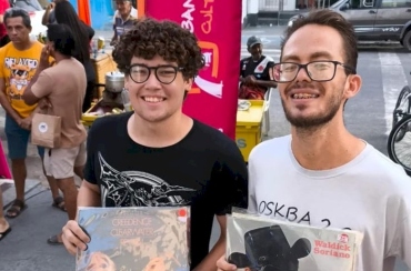 Em Sousa, Calçadão Mundinho Teodoro vira galeria a céu aberto com a I Feira Banco do Nordeste Cultural