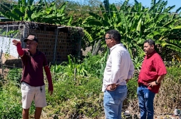 Vereador Abel Sales visita comunidade do Núcleo III para ouvir e encaminhar demandas dos moradores