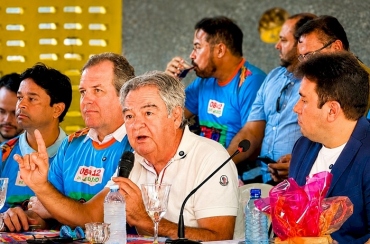 Lindolfo Pires participa de coletiva do prefeito Helder Carvalho e destaca ações em comemoração aos 172 anos de Sousa