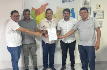 Vice-prefeito, Gilberto Sá, participa de reunião com a Cagepa e reforça compromisso com a infraestrutura hídrica de São José da Lagoa Tapada