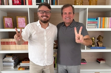 Fábio Tyrone amplia articulações e recebe apoio de Dr. Ernany Quirino, liderança política de Cajazeiras