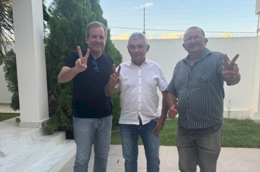 Fábio Tyrone recebe apoio político do vereador Dadai de Isidro, de São João do Rio do Peixe