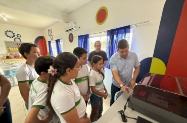 Gestão Helder Carvalho leva Espaços Maker para sete escolas e fortalece ensino inovador na rede municipal de Sousa