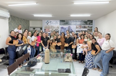 Secretaria de Saúde de Sousa realiza entrega de kits para Avaliação do Desenvolvimento Infantil