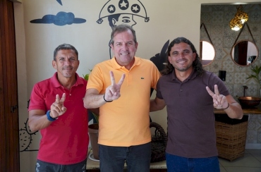 Fábio Tyrone amplia articulação política e recebe apoio do vereador Rafa de Camurupim, mais votado de Marcação-PB