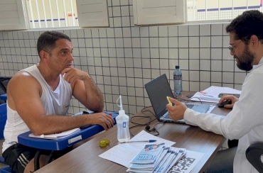 Caravana da Saúde da Poinsp beneficia profissionais de segurança em Sousa