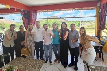 Rumo à Câmara Federal, Tyrone amplia apoios em São Bentinho-PB com articulação da presidente Amanda Silveira