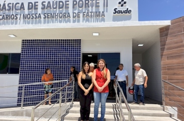 Amanda Silveira participa da inauguração de UBS e reforça compromisso com demandas da população
