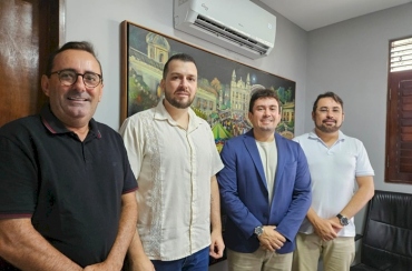 Helder Carvalho articula ações para a cultura de Sousa junto ao Governo da Paraíba
