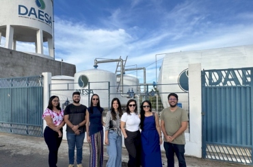 Integrantes da Prefeitura de Sousa realizam visita técnica à ETA nos Núcleos II e III para acompanhar módulos e planejar subestação