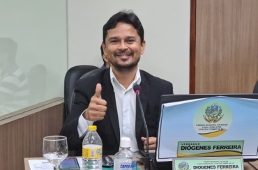 Vereador Diógenes Ferreira destaca avanços e ações realizadas em 2025