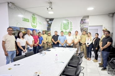 Reunião em Sousa discute construção da nova sede do 14º Batalhão de Polícia Militar de Sousa 