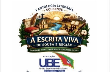 União Brasileira de Escritores de Sousa lança edital para I Antologia Literária Sousense