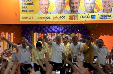 Comitê é inaugurado em Sousa com presença de Fábio Tyrone, Lindolfo Pires, Helder Carvalho e demais lideranças políticas
