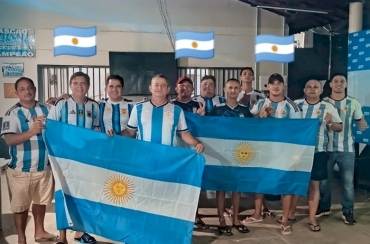 Torcida da Argentina no interior da Paraíba mantém tradição e apoia a seleção na Copa do Mundo de 2026