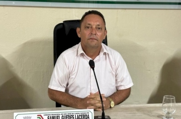 Samuel Guedes diz que estradas vicinais necessitam de revitalização na zona rural de São José da Lagoa Tapada