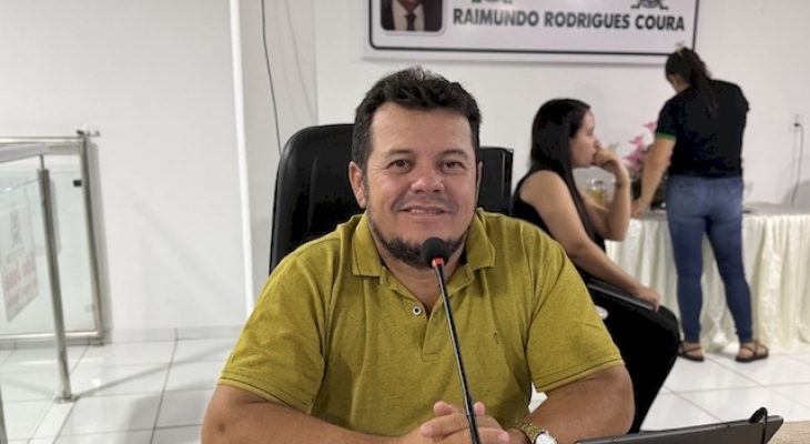 Júnior Corcoran oficializa candidatura à presidência da Câmara e afirma estar preparado para o desafio