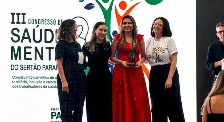 CAPS AD III de Sousa é premiado no III Congresso de Saúde Mental do Sertão Paraibano com o Projeto Batuclagem