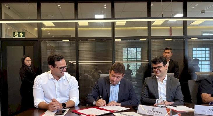 Gestão Helder Carvalho tem momento histórico com assinatura da ordem para construção do Hospital da Mulher do Sertão, em Sousa