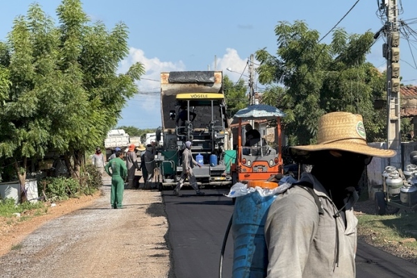 Gestão Helder Carvalho avança com obras de pavimentação ao beneficiar o bairro Nossa Senhora de Fátima com asfaltamento 