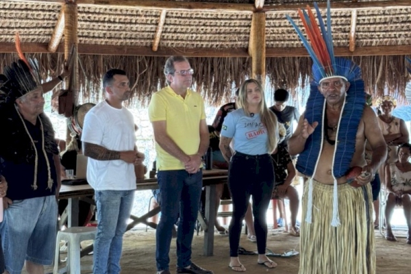 Em agenda no Litoral Sul da PB, Fábio Tyrone visita aldeia indígena e comunidades do município de Conde