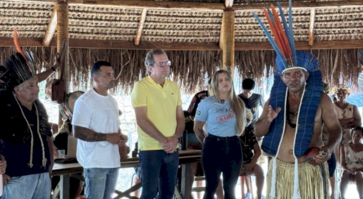 Em agenda no Litoral Sul da PB, Fábio Tyrone visita aldeia indígena e comunidades do município de Conde
