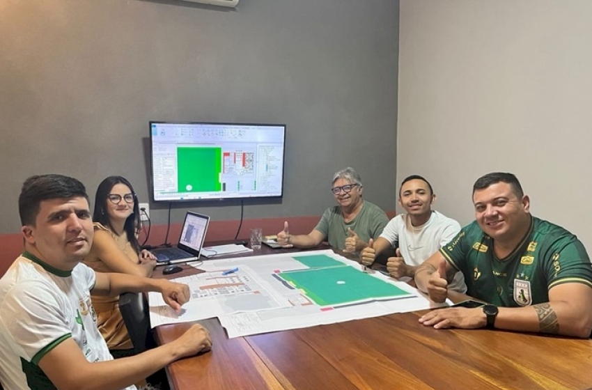 Reunião sobre a construção do CT do Sousa