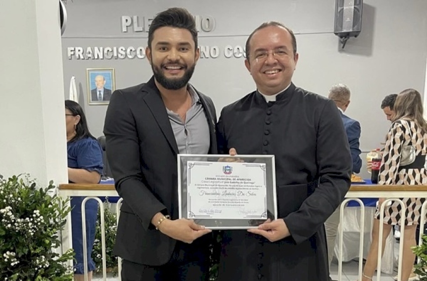 Vereador Ronaldo Sousa em Sessão Solene na CMAP