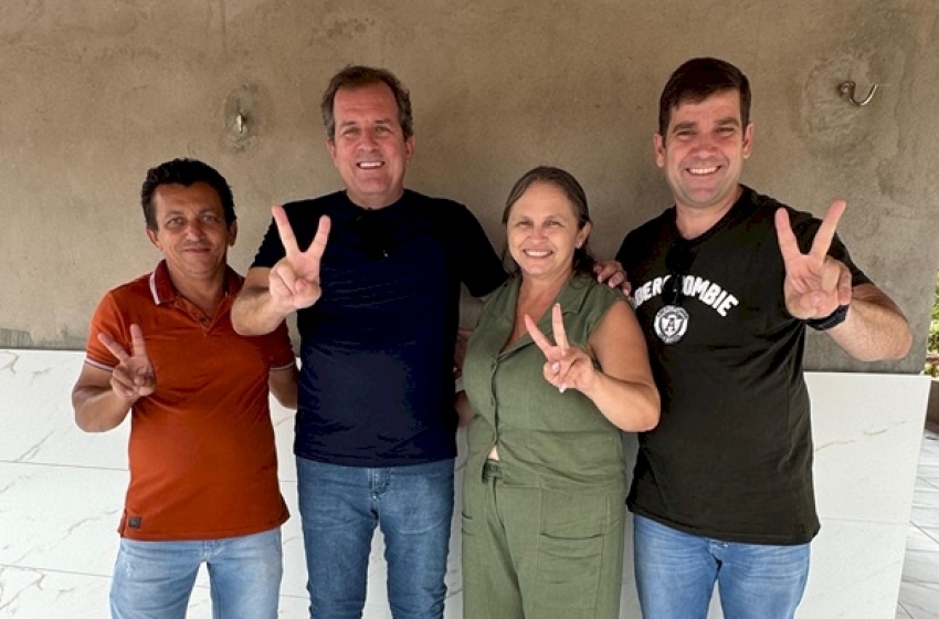 Fábio Tyrone em ações para fortalecer sua candidatura 