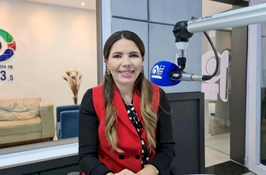 Amanda Silveira, em entrevista no Programa Raio X 