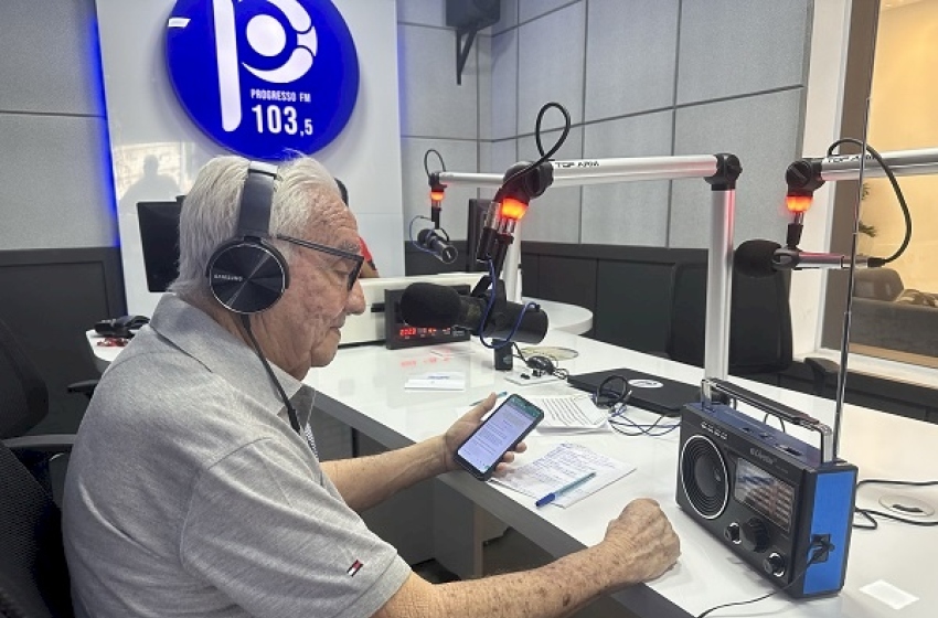 Barbosa da Silva na apresentação do Nelson e Seus Convidados