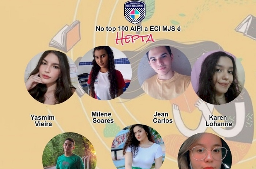 Arte dos alunos finalistas 