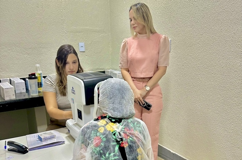 Dia de realização de cirurgias oftalmológicas no HRS