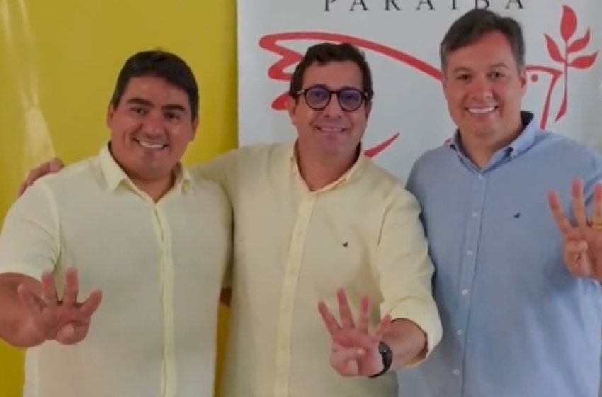 Lucas Braga, Gervásio Maia e Júnior Araújo