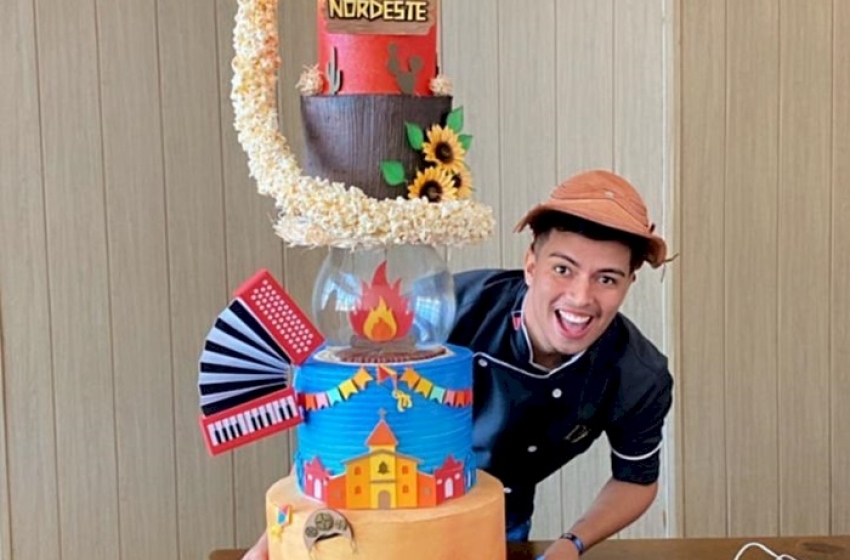 Dan Cakes em participação no Experience Cake Art Nordeste