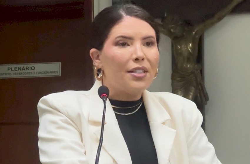 Amanda Silveira, presidente da Câmara Municipal de Sousa 