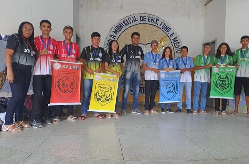 Representantes estudantis dos módulos do XV JIMEO